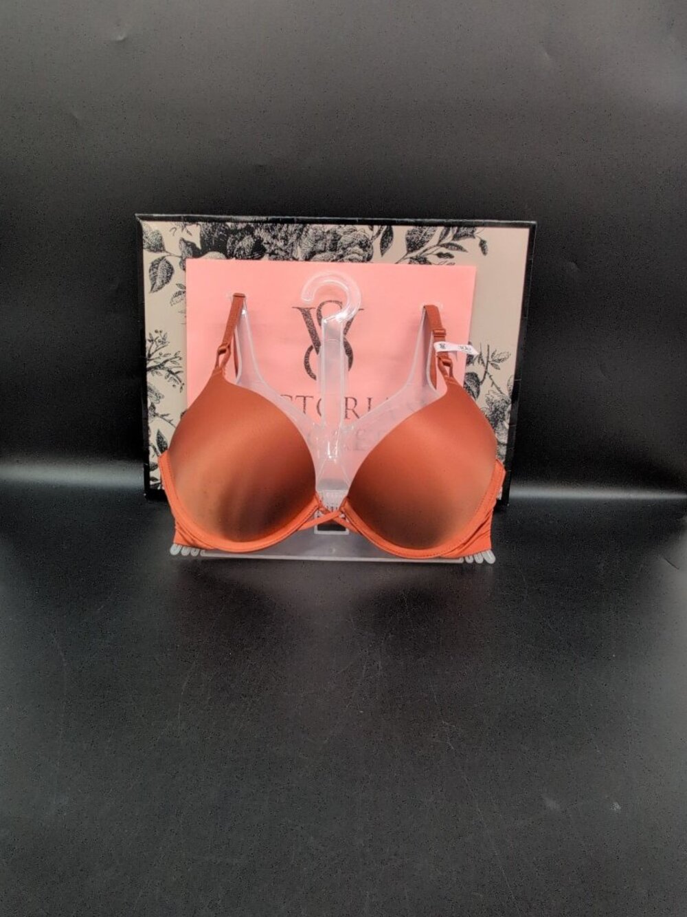 Victoria's Secret Bombshell Add-2-Cups Smooth Push-Up Bra 30D Gingerbread